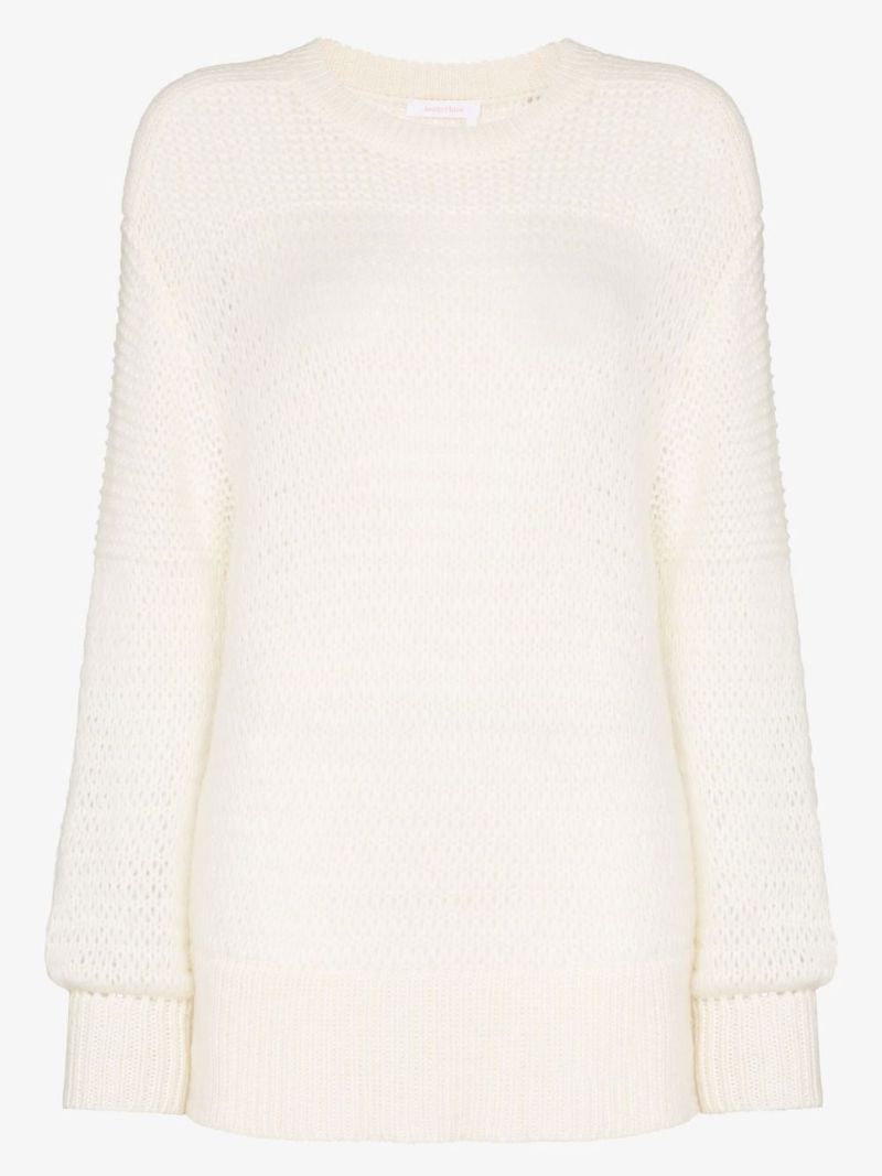 Crew Neck Knitted Sweater