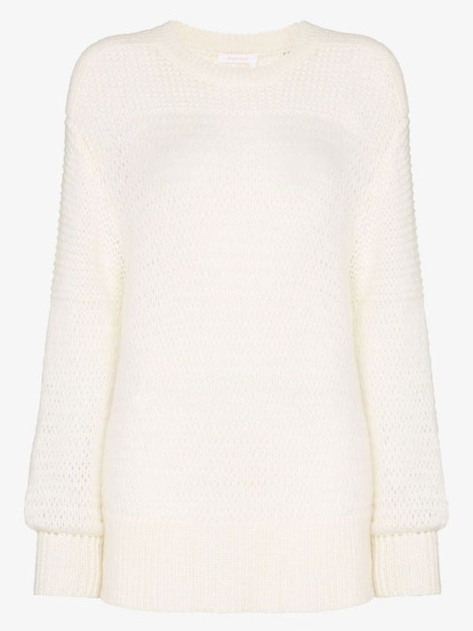 Crew Neck Knitted Sweater