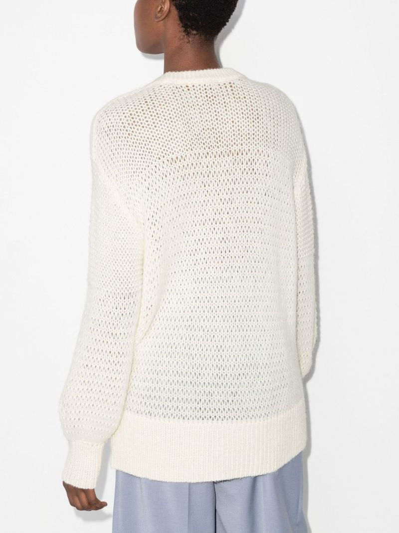 Crew Neck Knitted Sweater