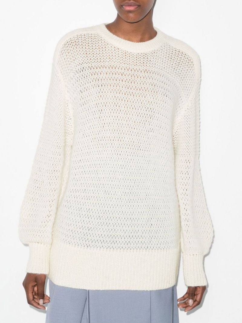 Crew Neck Knitted Sweater