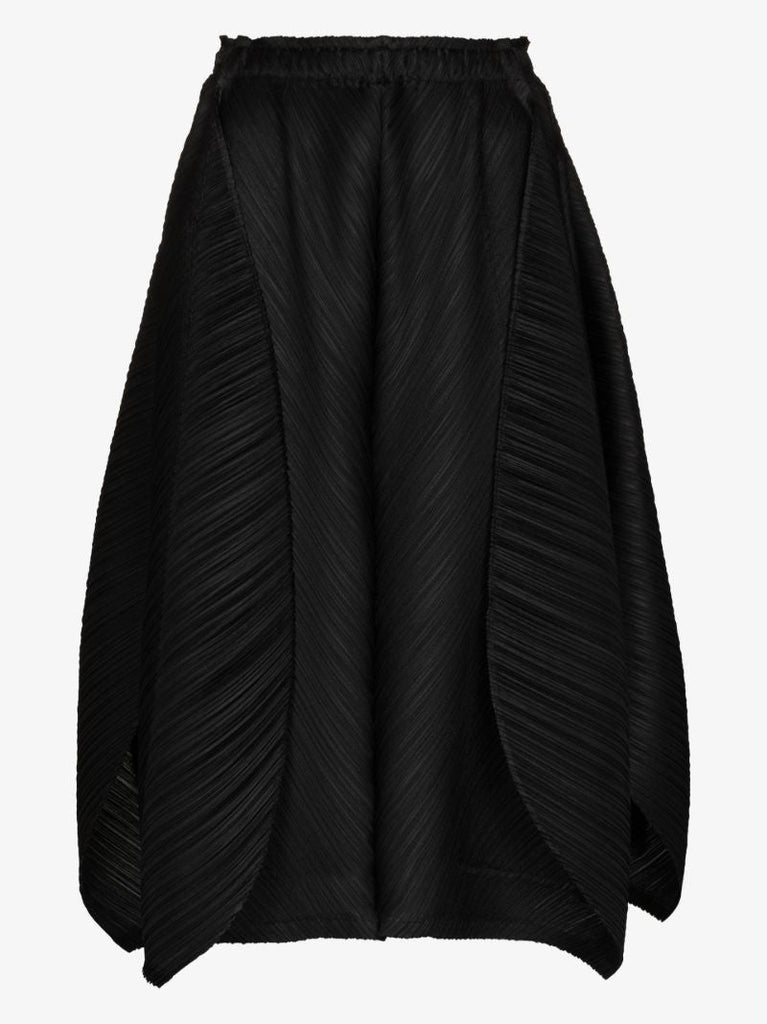 Pleated Midi Skirt