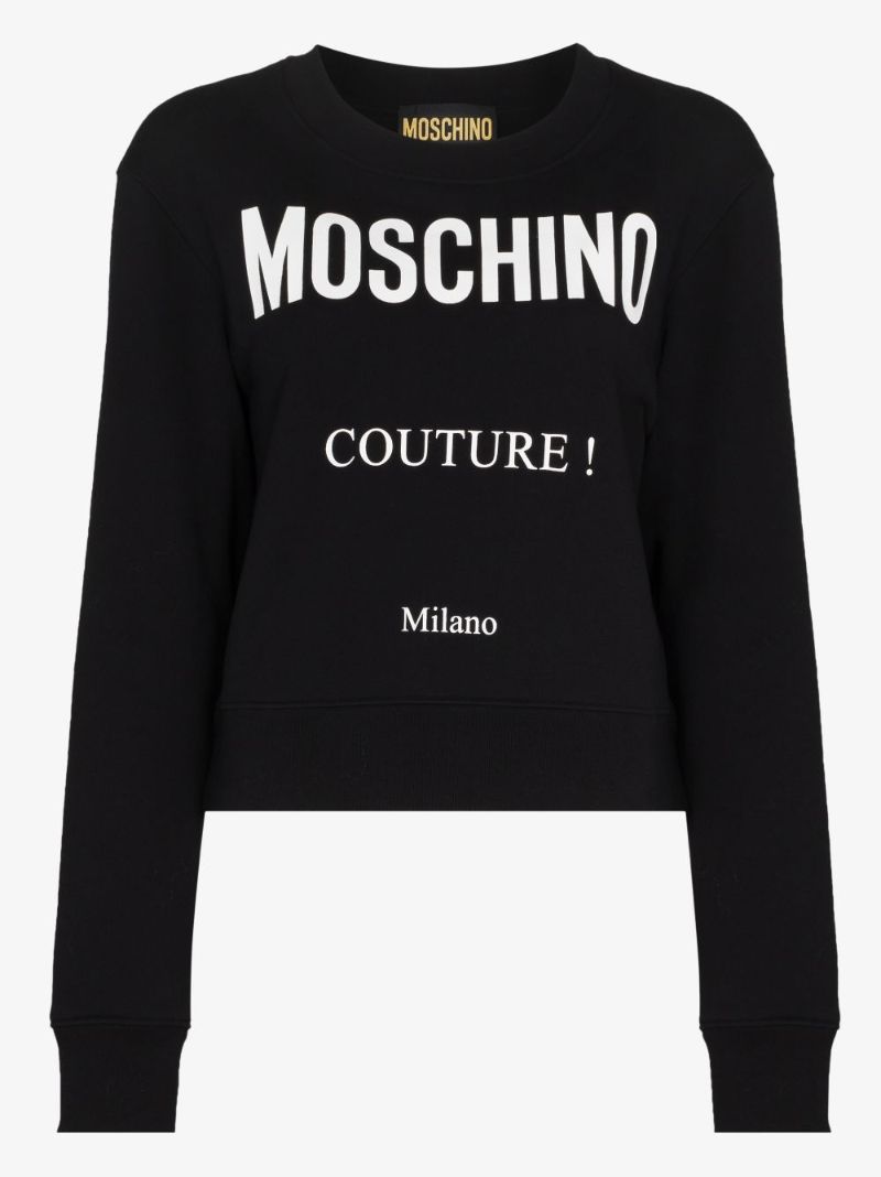 Couture Logo Print Sweatshirt