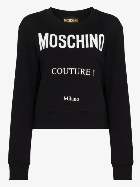 Couture Logo Print Sweatshirt