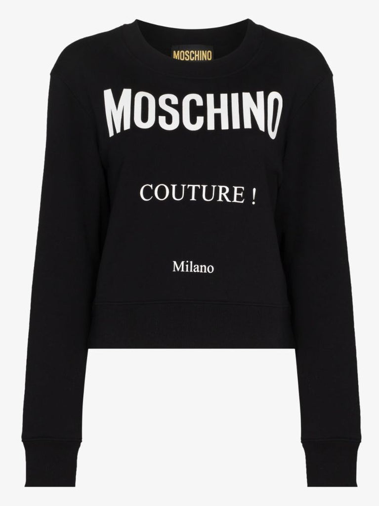 Couture Logo Print Sweatshirt