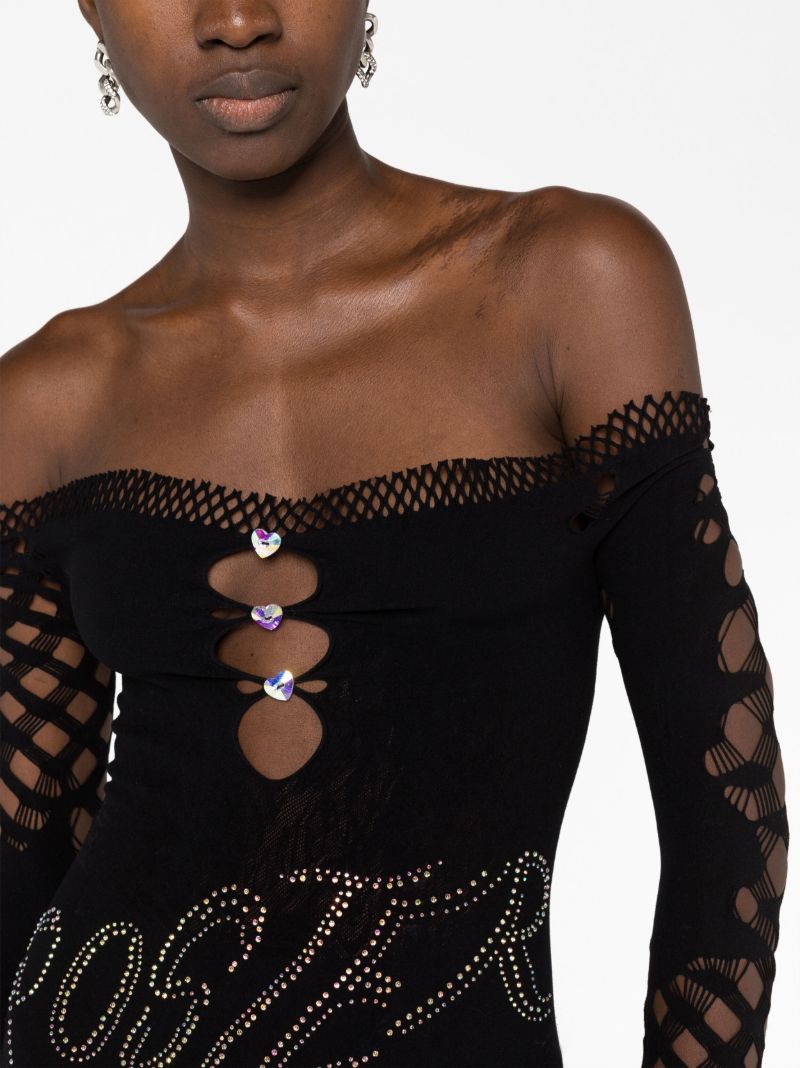 Coco Net Lace Mini Dress