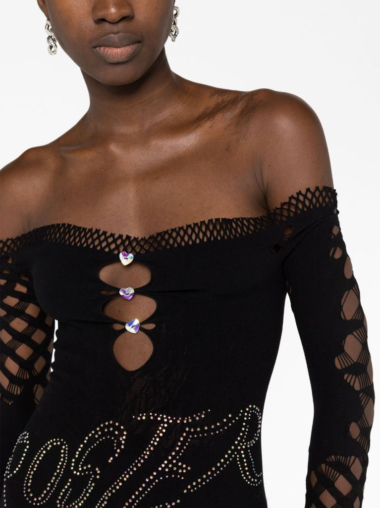 Coco Net Lace Mini Dress