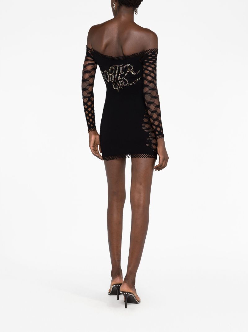 Coco Net Lace Mini Dress