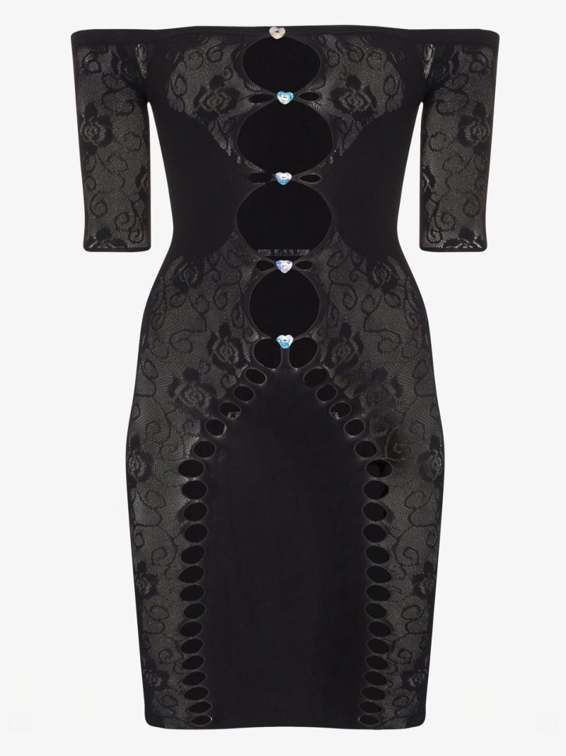 Alice Cutout Lace Mini Dress