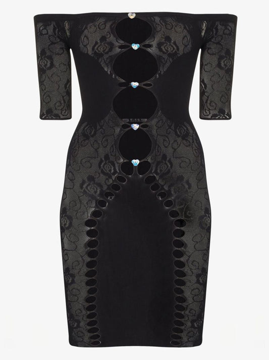 Alice Cutout Lace Mini Dress