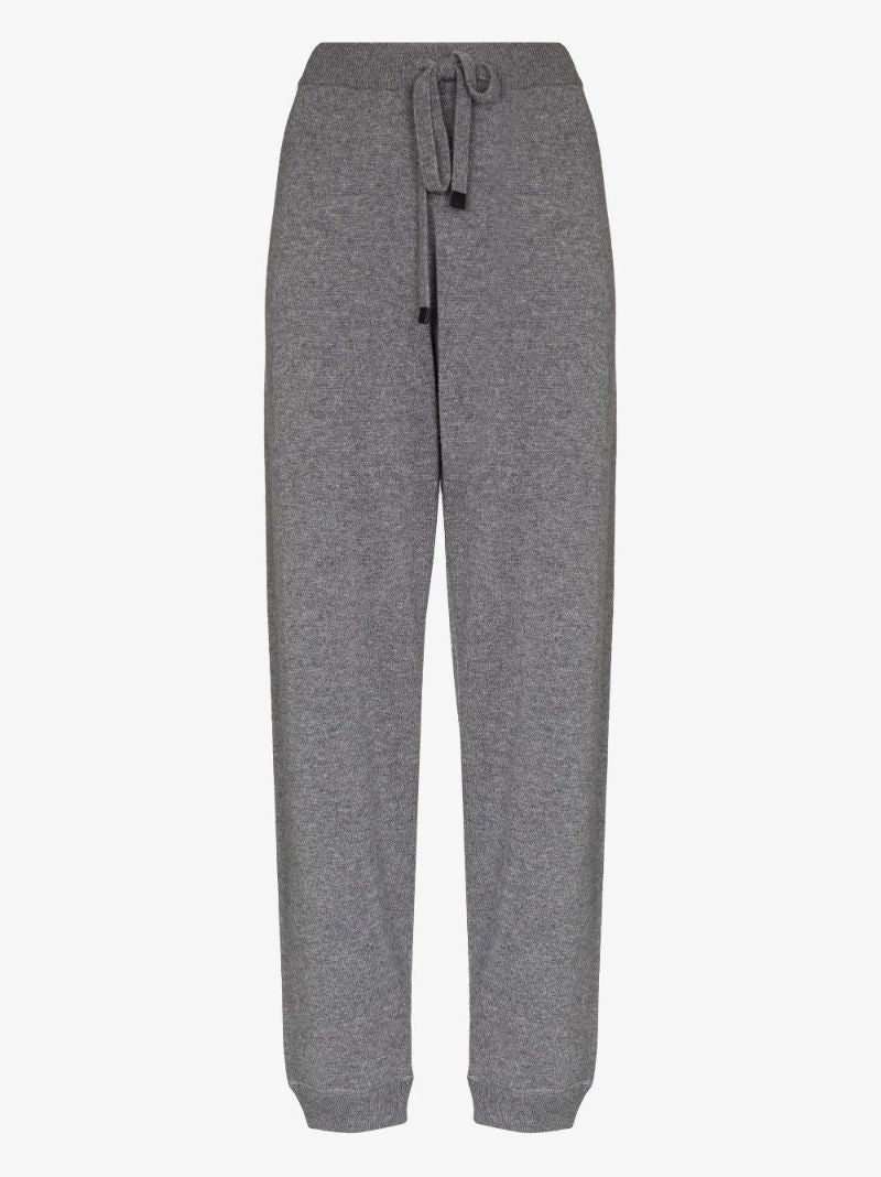 Drawstring Wool Track Pants