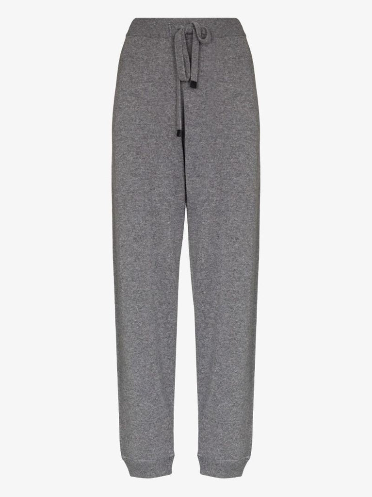 Drawstring Wool Track Pants