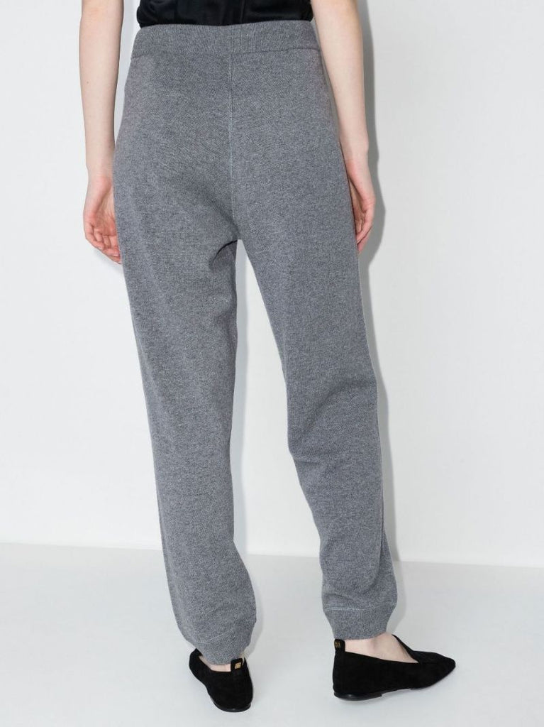 Drawstring Wool Track Pants