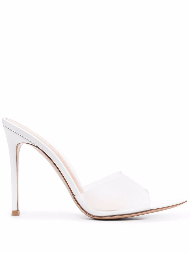 White Elle Open-toe Sandals