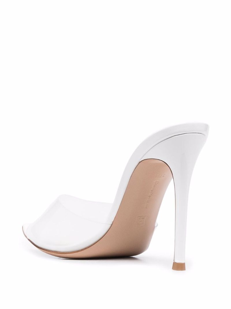 White Elle Open-toe Sandals