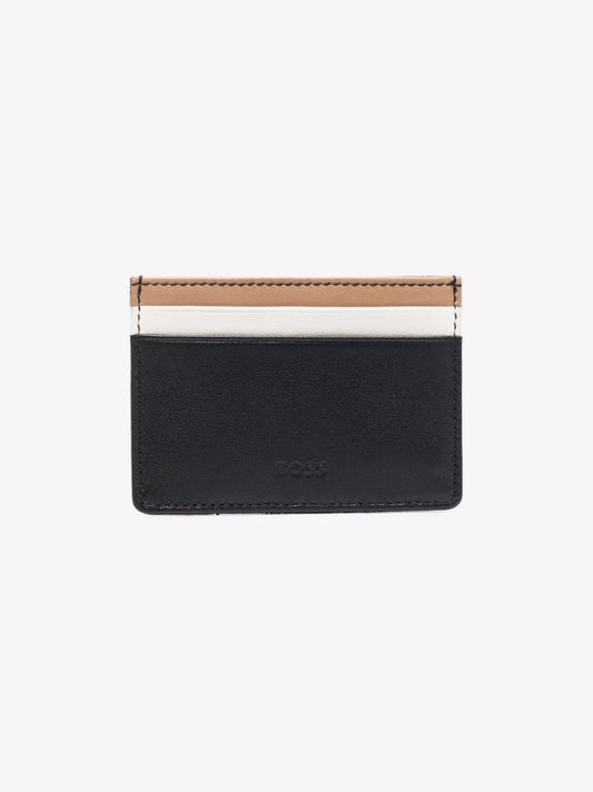 Black Majestic Leather Card Holder