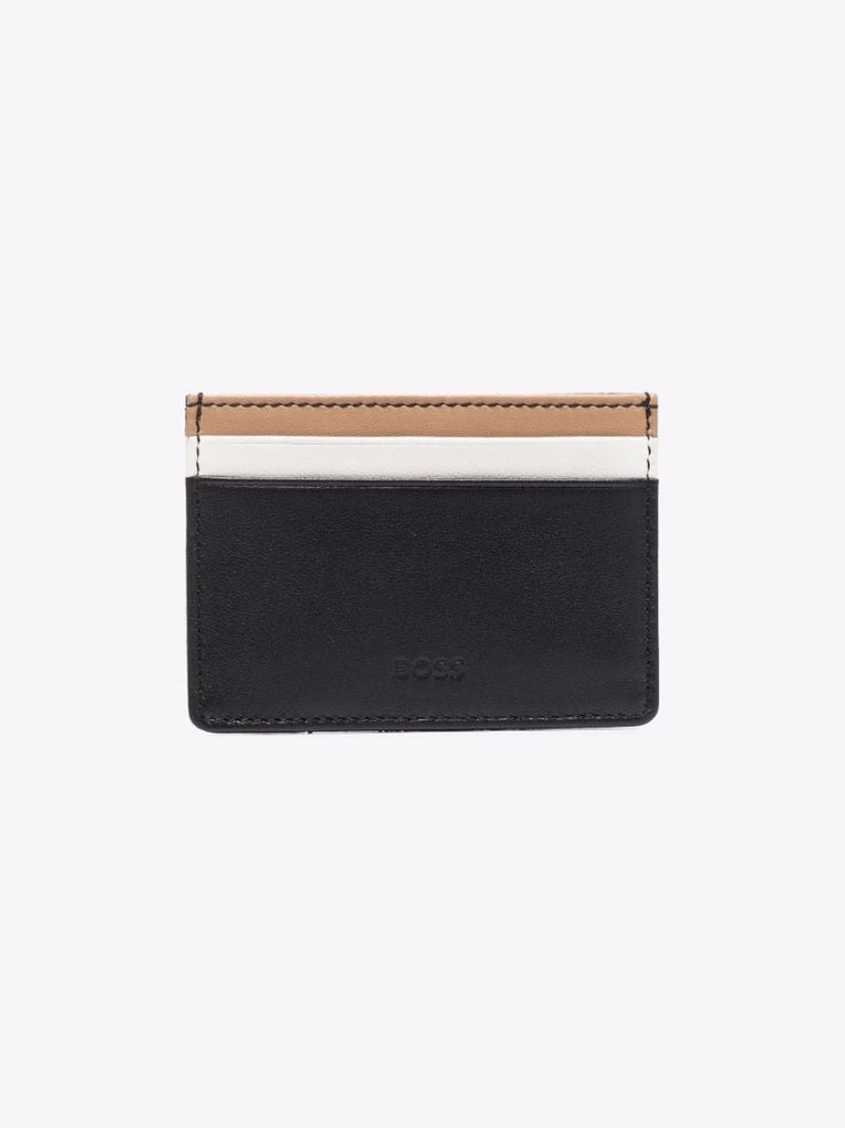 Black Majestic Leather Card Holder
