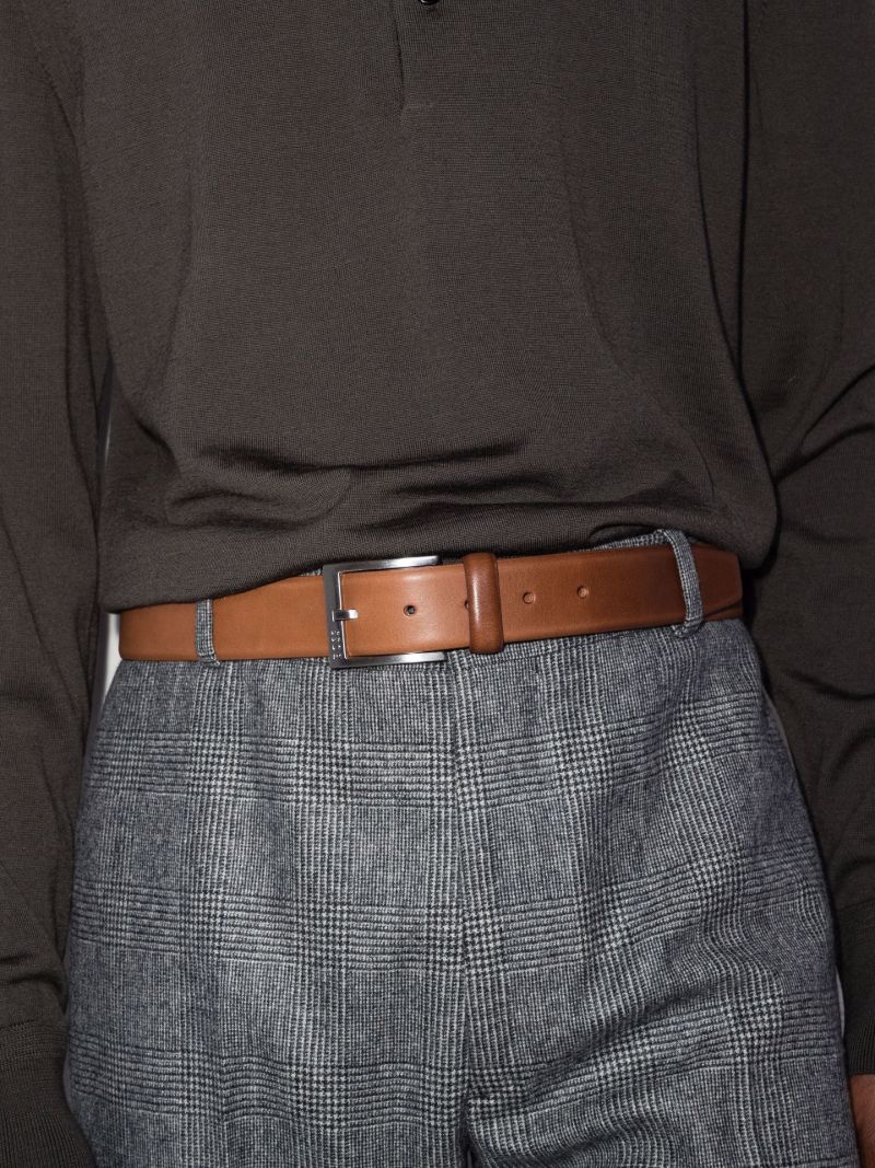 Brown Erron 35 Leather Belt