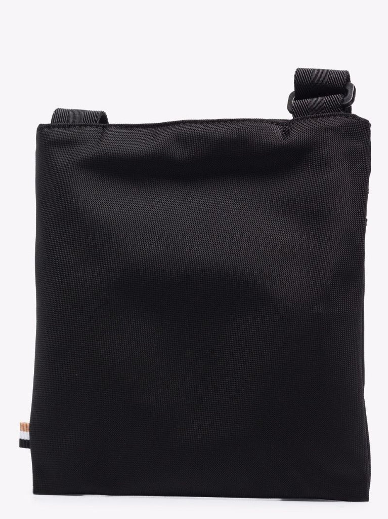 Black Catch Logo Envelope Cross Body Bag
