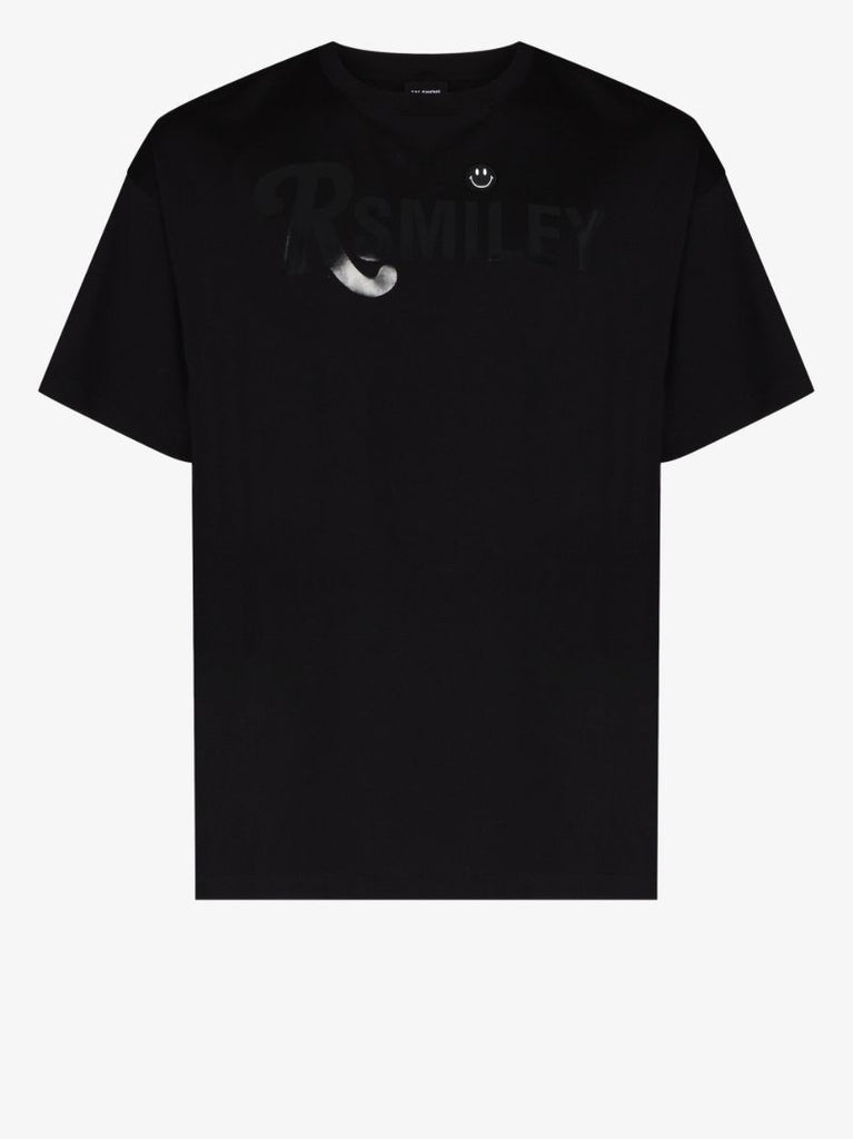 Smiley Tonal Logo Print T-shirt