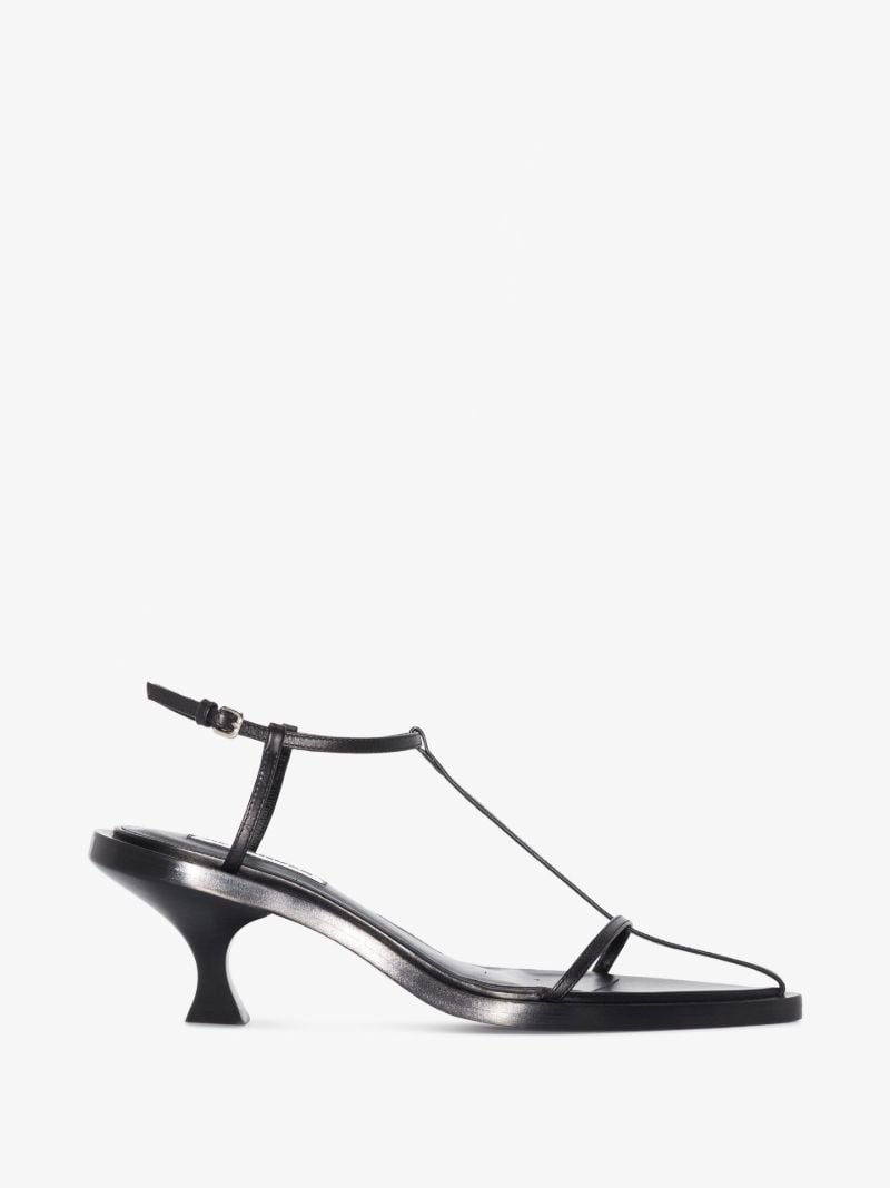 Black 35 Leather Sandals