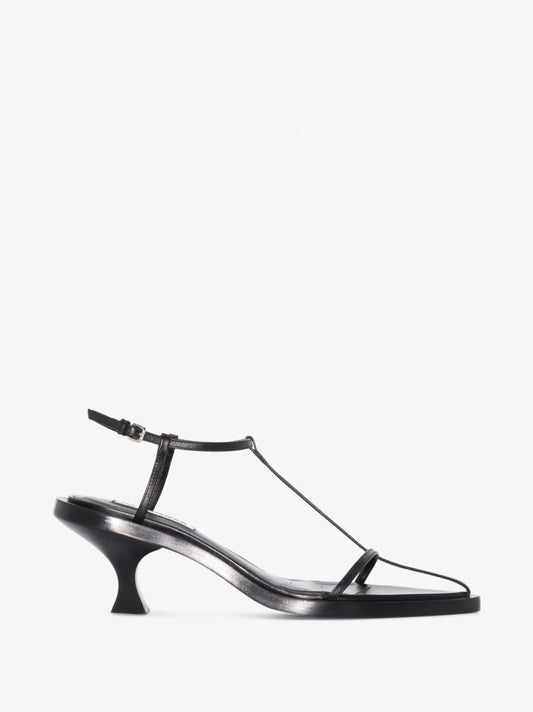 Black 35 Leather Sandals