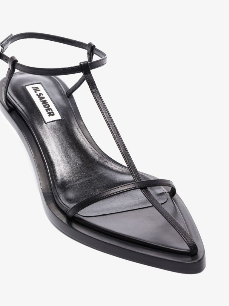 Black 35 Leather Sandals