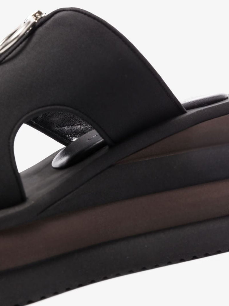 Black Scuba 80 Platform Sandals