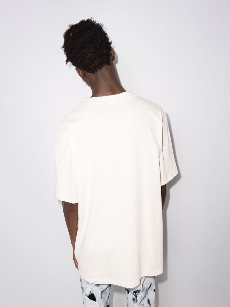 Abstract Print Cotton T-shirt