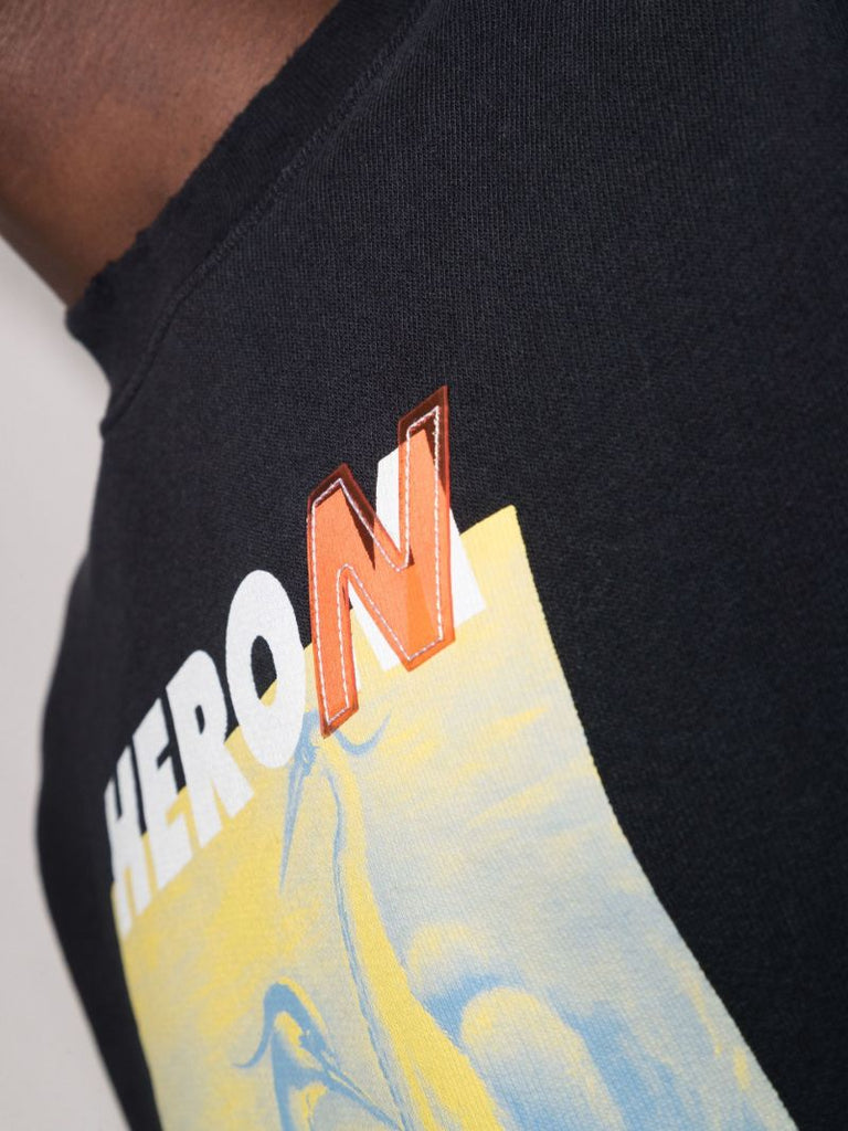 A.f. Authorized Printed Cotton Sweatshirt
