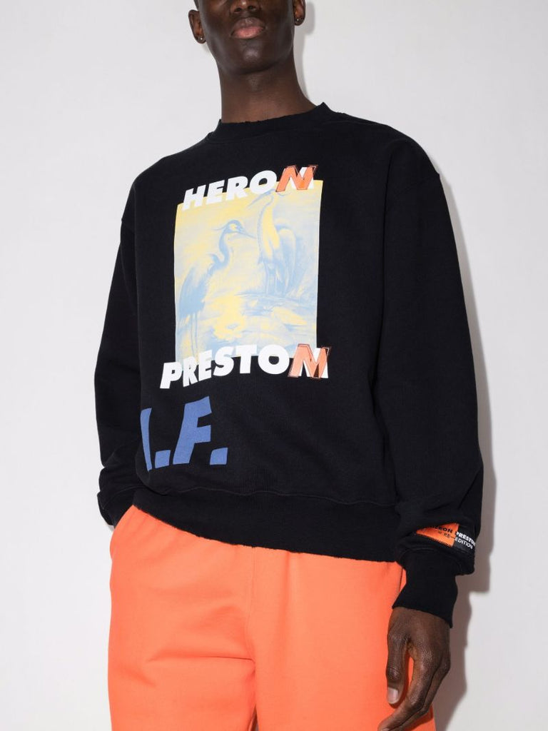 A.f. Authorized Printed Cotton Sweatshirt