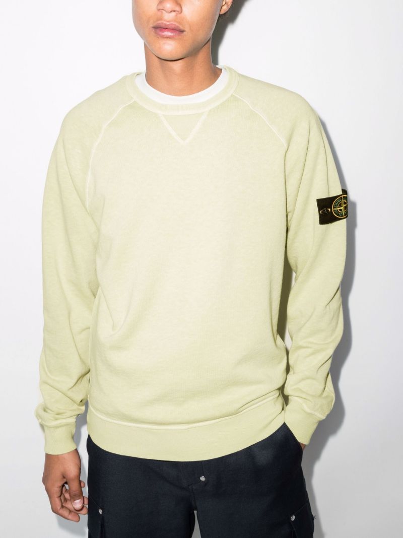 Crew Neck Cotton Sweatshirt