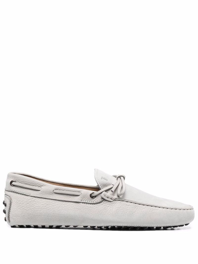 Grey City Gommino Leather Loafers