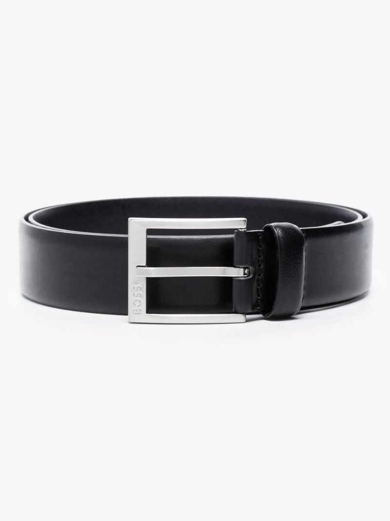 Black Erron 35 Leather Belt