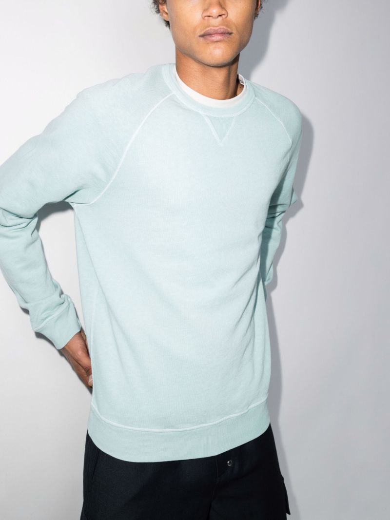 Crew Neck Cotton Sweatshirt