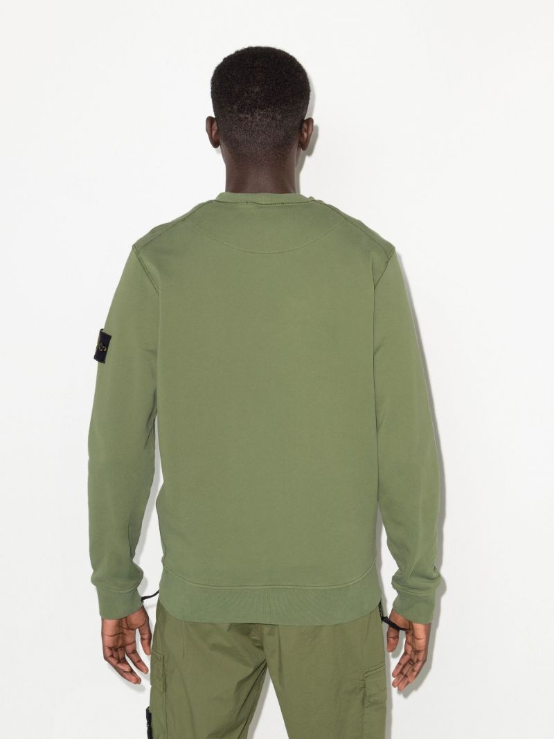 Crew Neck Cotton Sweatshirt