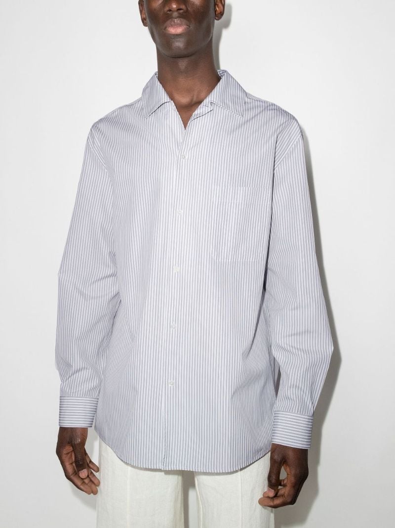 Pinstripe Tailored Shirt