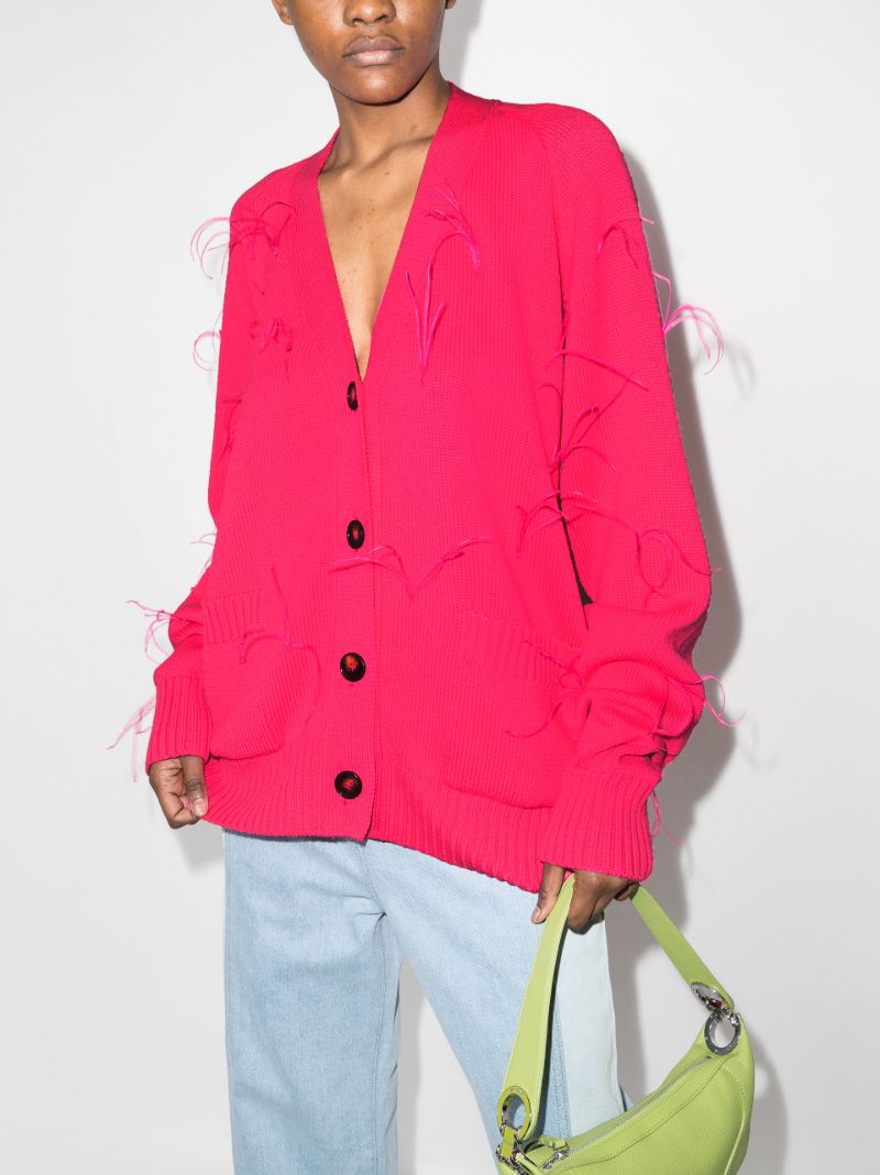 Oversized Merino Wool Cardigan
