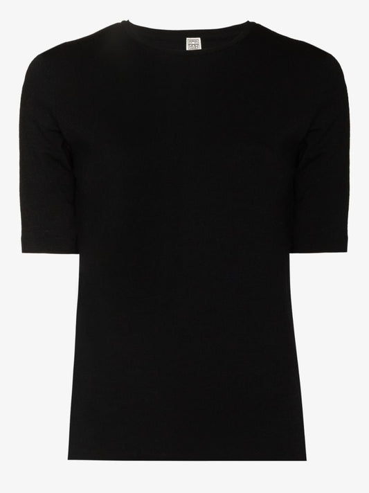 Crew Neck Wool T-shirt
