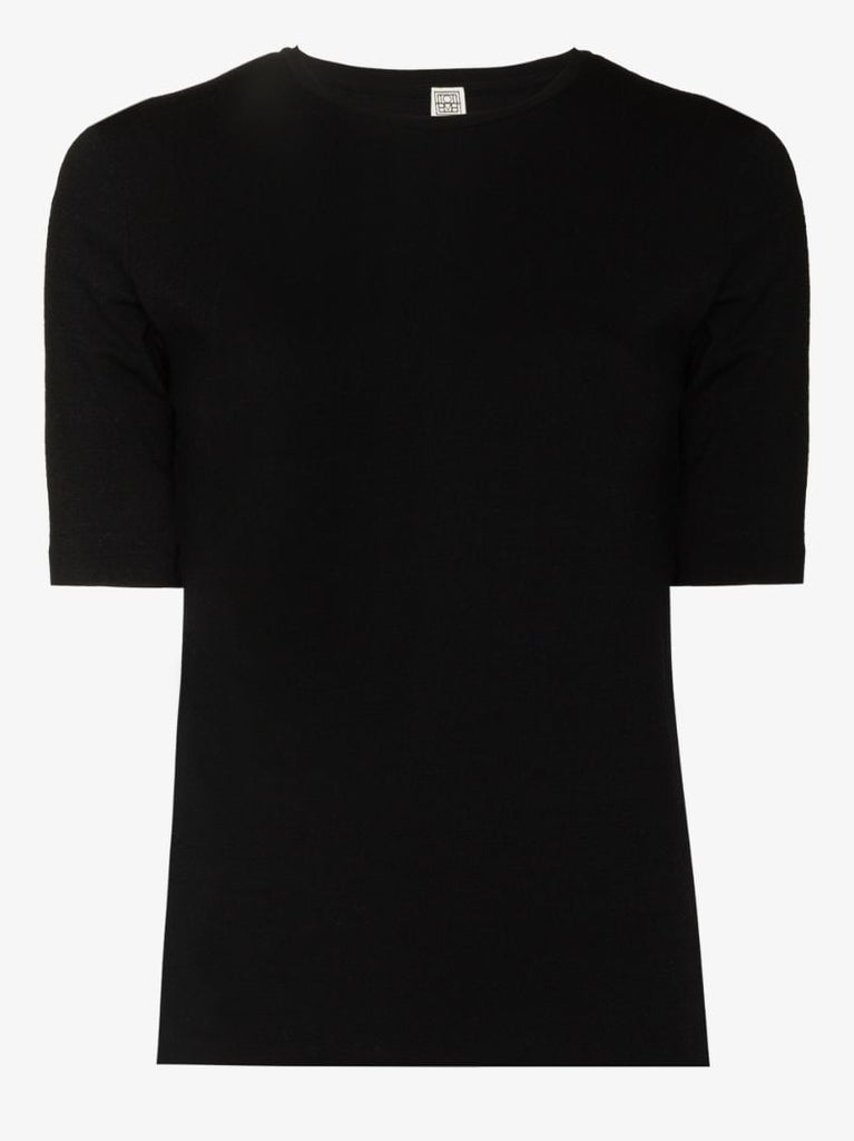 Crew Neck Wool T-shirt