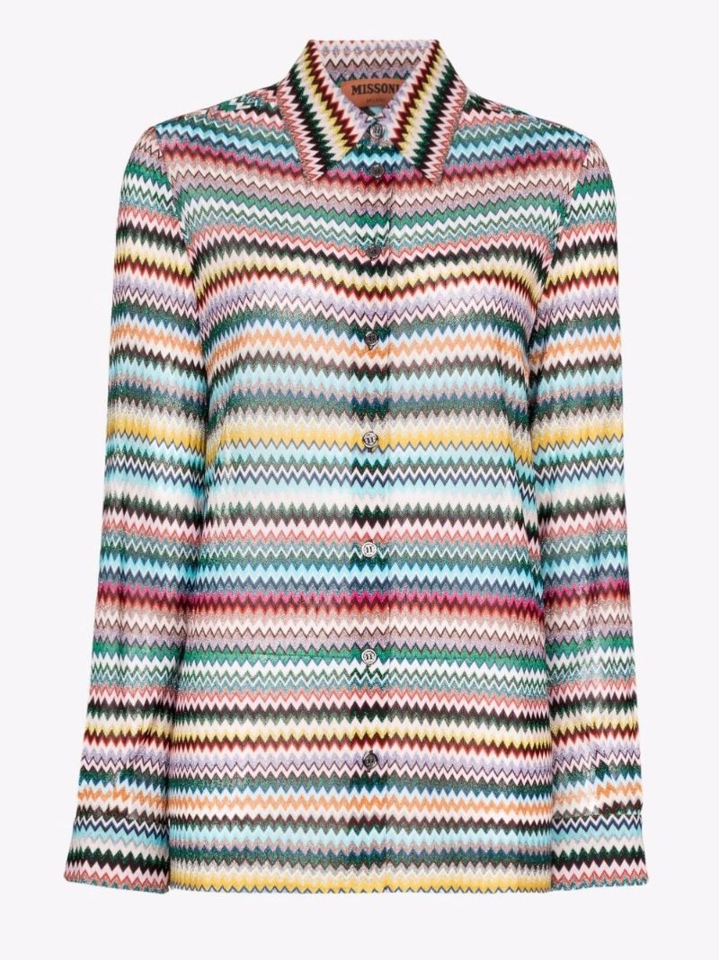 Printed Long Sleeve Shirt