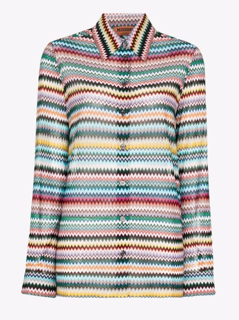 Printed Long Sleeve Shirt