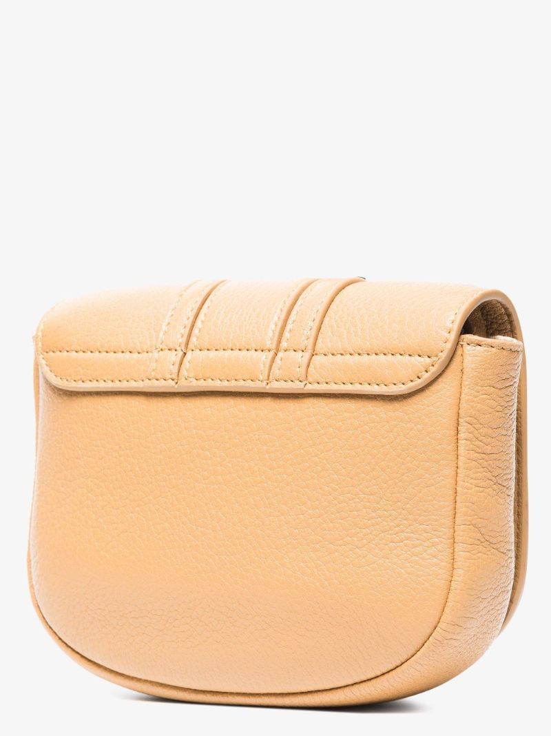 Neutral Hana Mini Leather Cross Body Bag