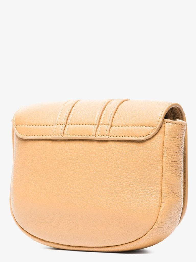 Neutral Hana Mini Leather Cross Body Bag