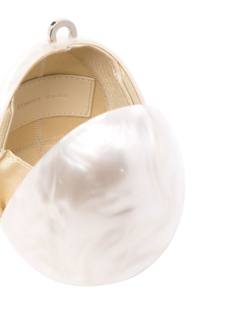 White Egg Cross Body Bag