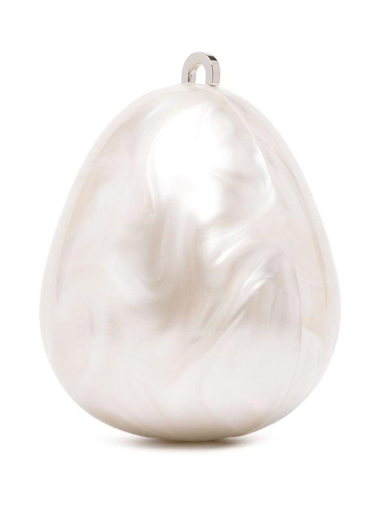 White Egg Cross Body Bag