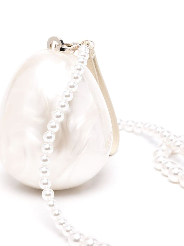 White Egg Cross Body Bag