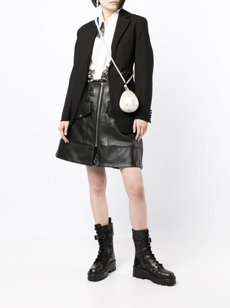 White Egg Cross Body Bag