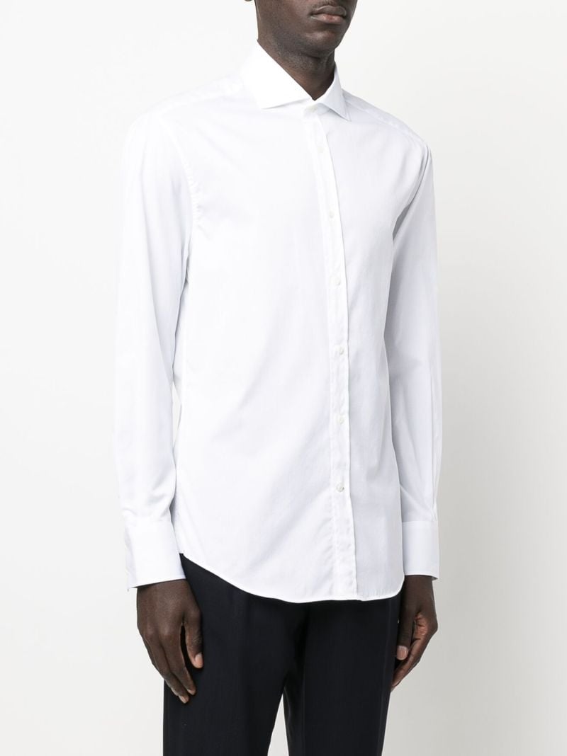 White Button-down Cotton Shirt