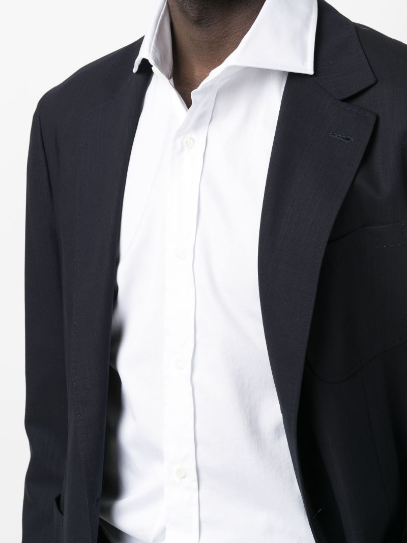 White Button-down Cotton Shirt