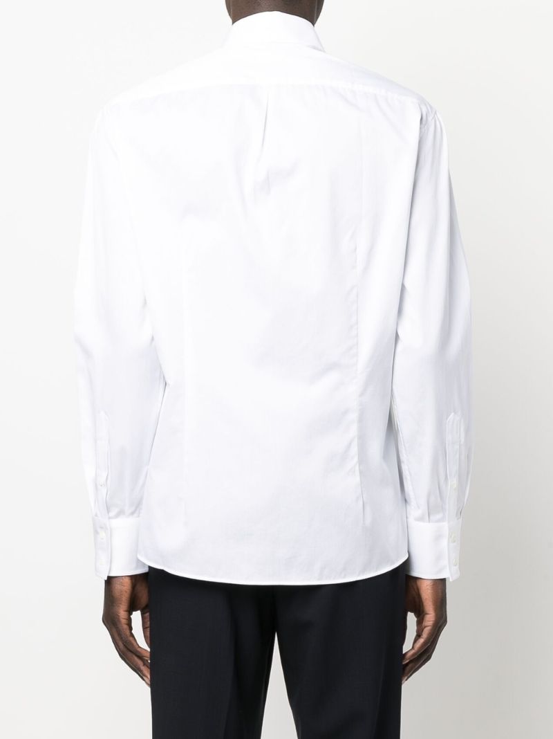 White Button-down Cotton Shirt